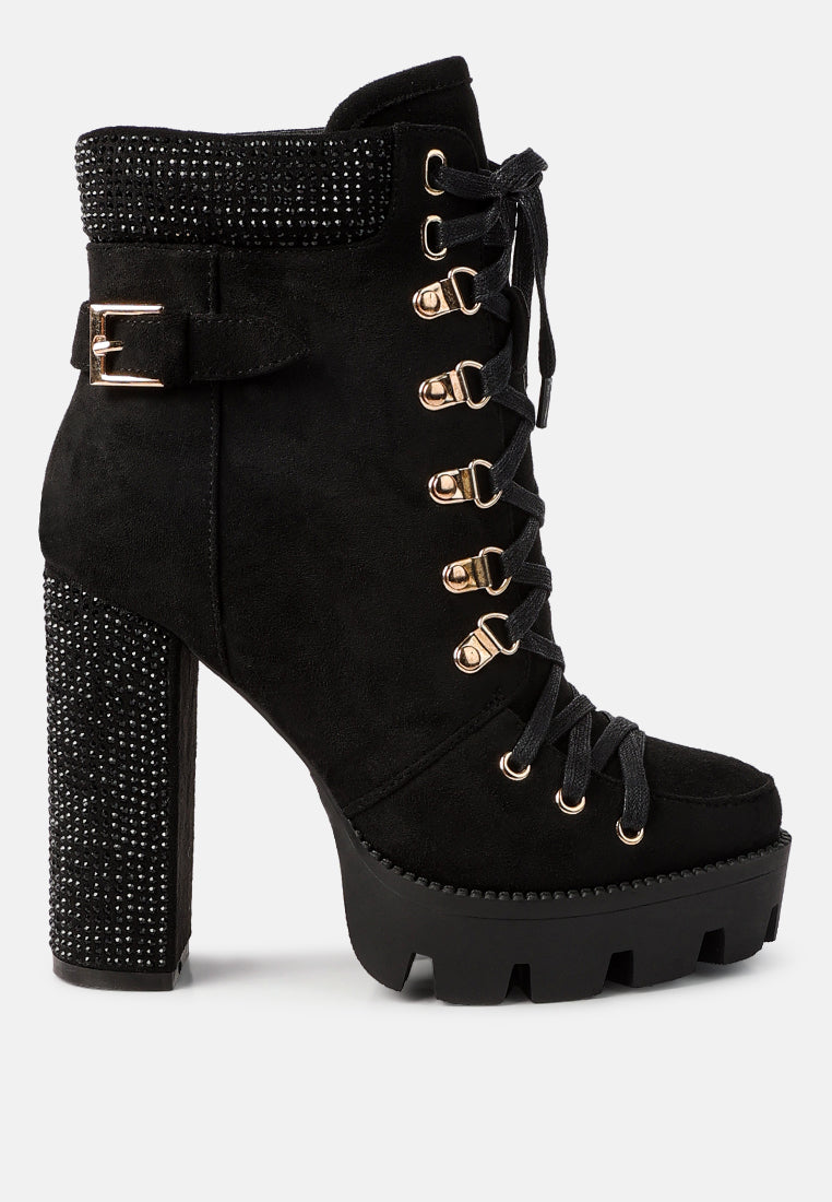 Birch Block Heeled Ankle Boots-6