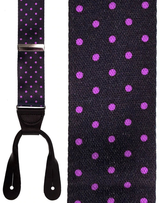 "Manhattan" Dots Suspenders 1.5"Width-2