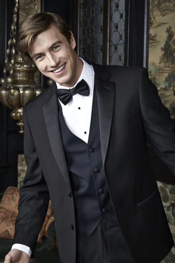 "Kingston" Black Tuxedo Jacket-5