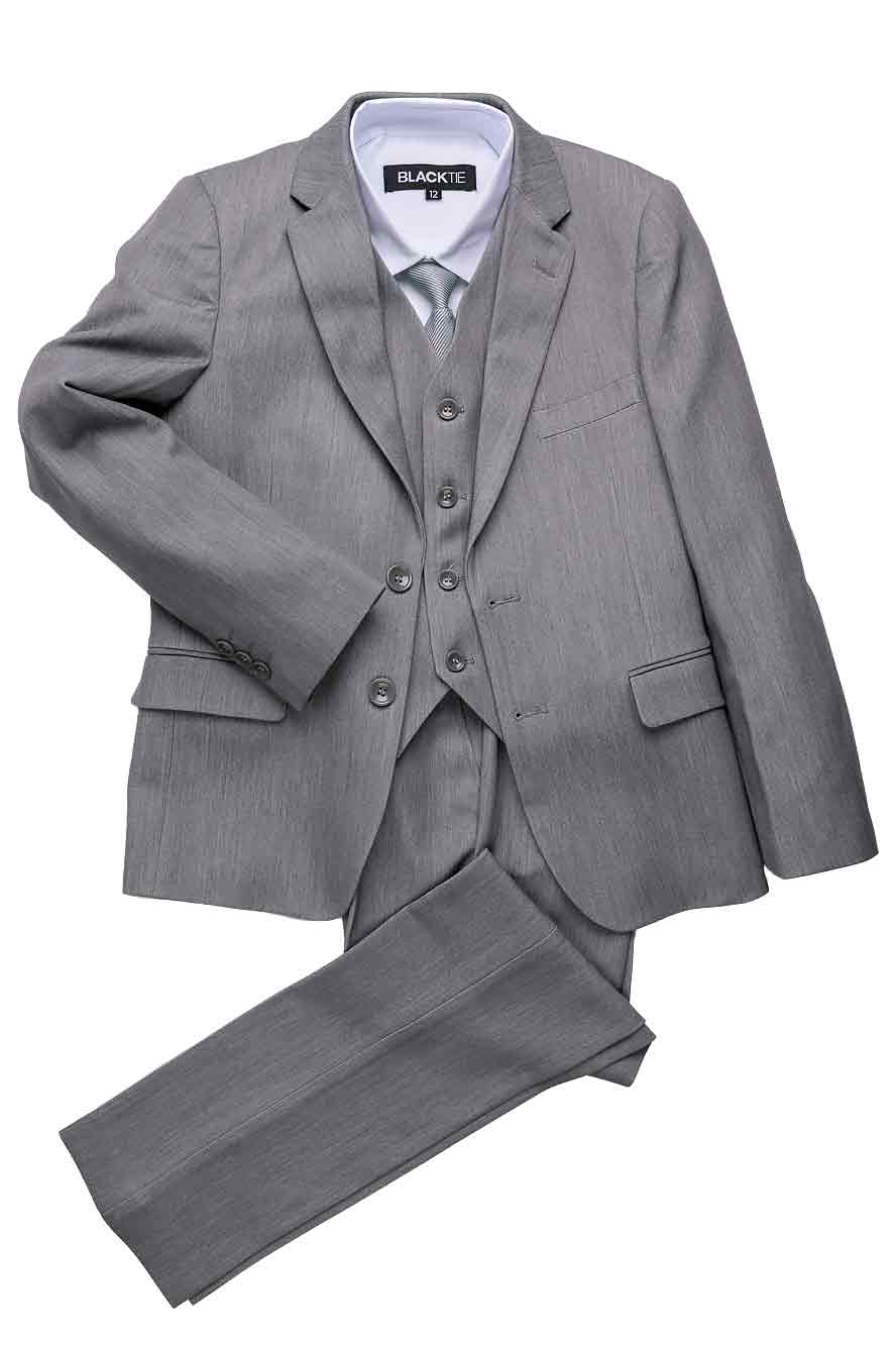 "Liam" Kids Suit (5-Piece Set) 2-10