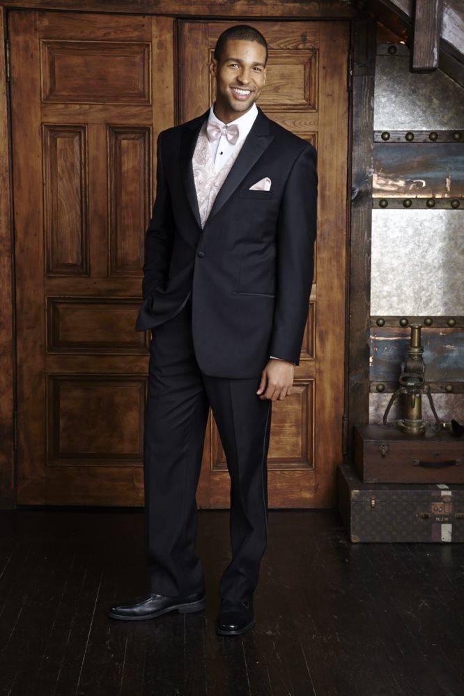 "Vermont" Black Tuxedo Jacket-4