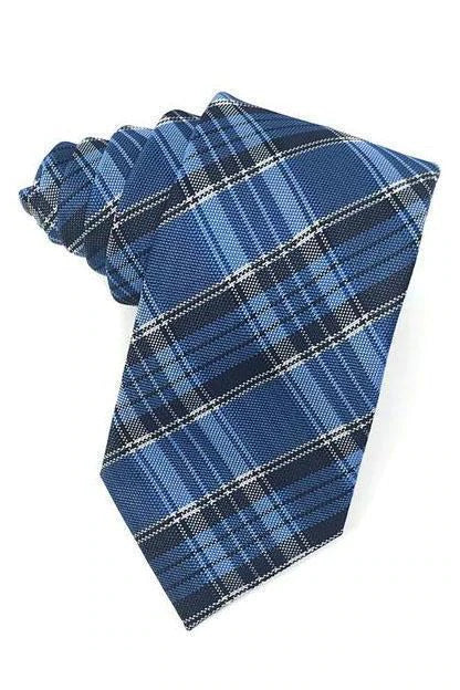 Madison Plaid Necktie-0