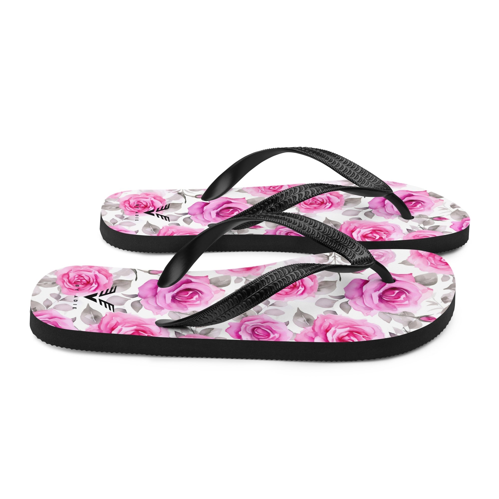 Blush Rose Luxe Flip Flops