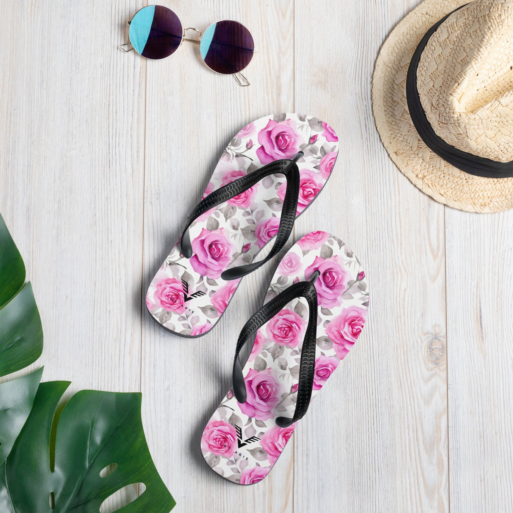 Blush Rose Luxe Flip Flops