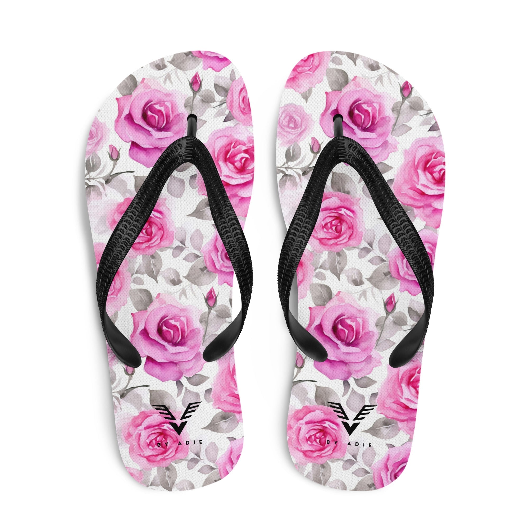Blush Rose Luxe Flip Flops