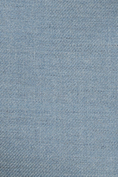 "Bradley" Light Blue Luxury Wool Blend Suit Pants-1