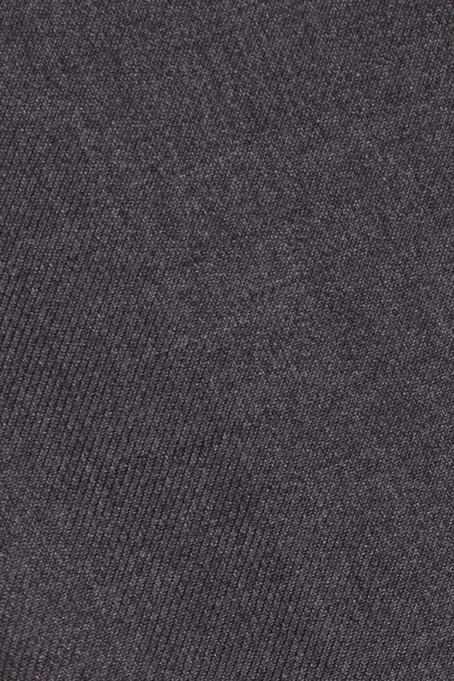 "Bradley" Steel Grey Luxury Wool Blend Suit Pants - Unhemmed-1