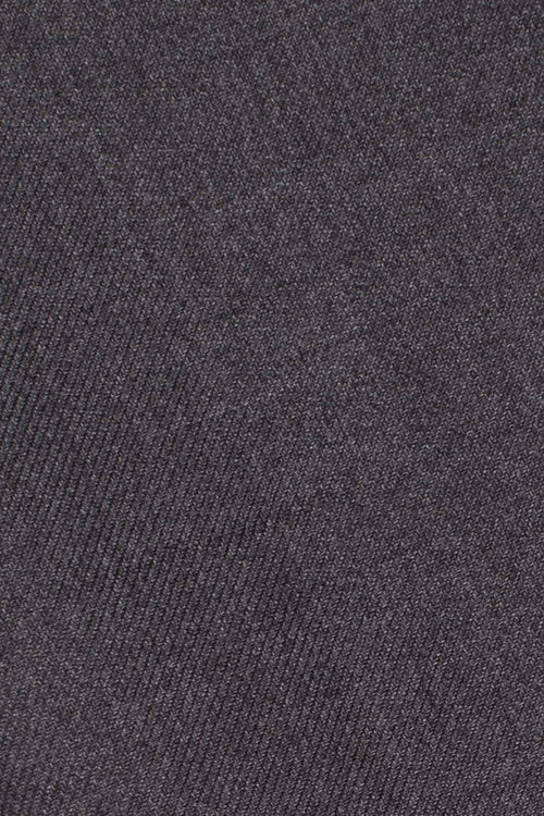 "Bradley" Steel Grey Luxury Wool Blend Suit Pants - Unhemmed-1
