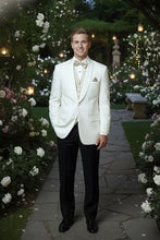 "Brentwood" Ivory Dinner Jacket-1