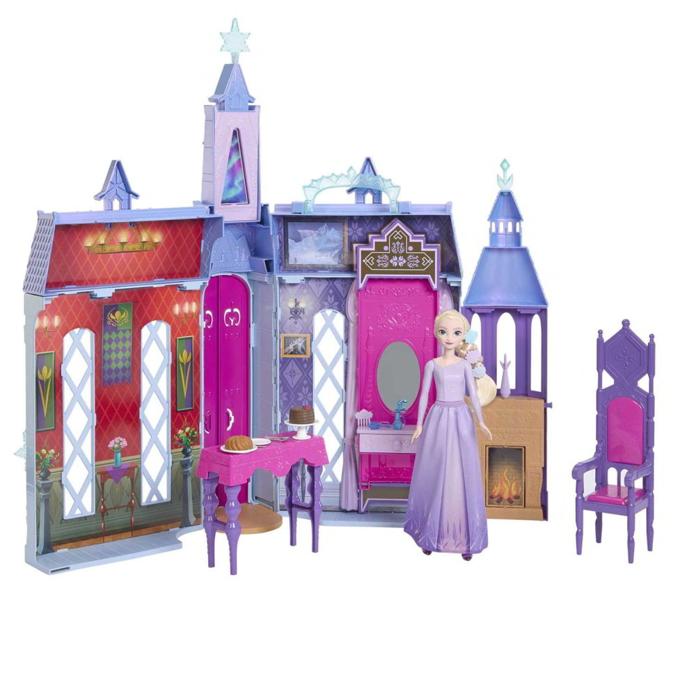 Disney Jégvarázs: Arendelle kastély Elza babával-0