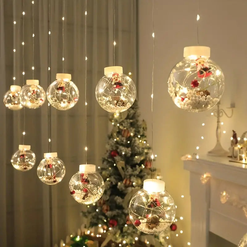 Add Festive Sparkle with LED Christmas Curtain Lights