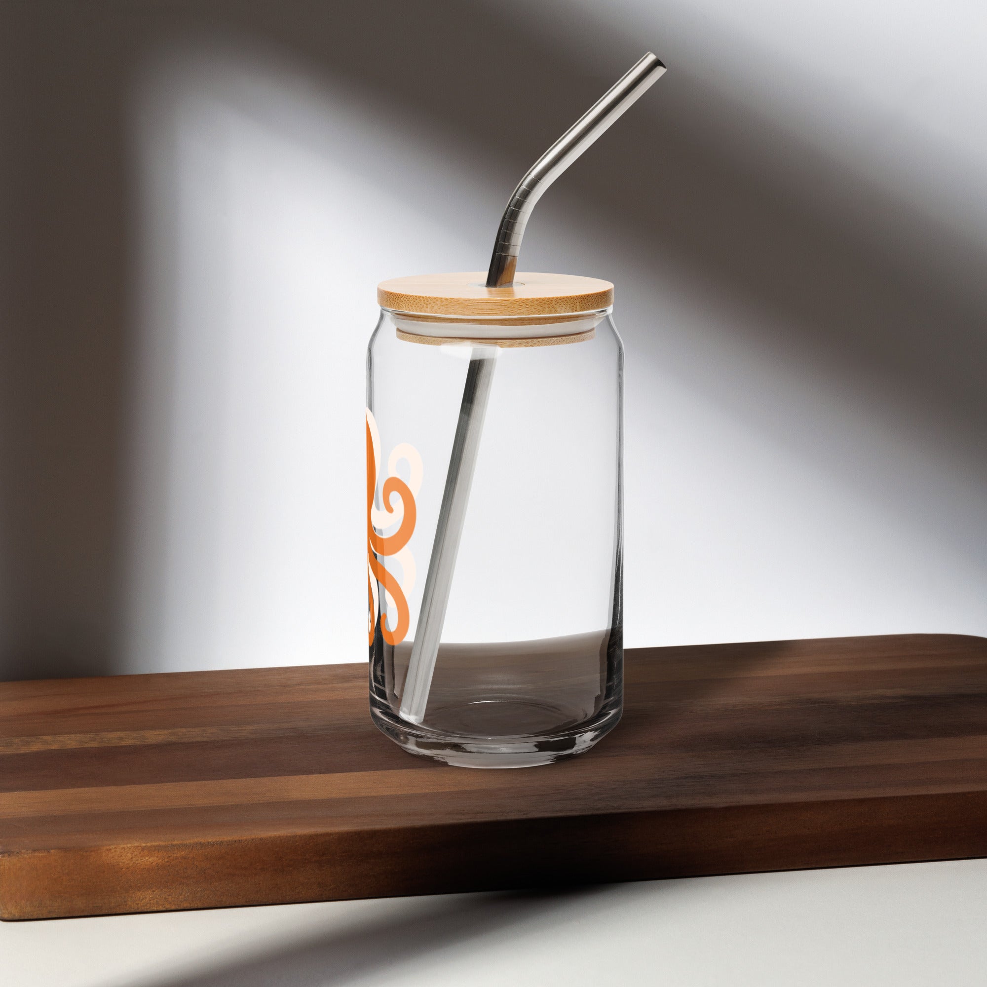 Can-shaped glass