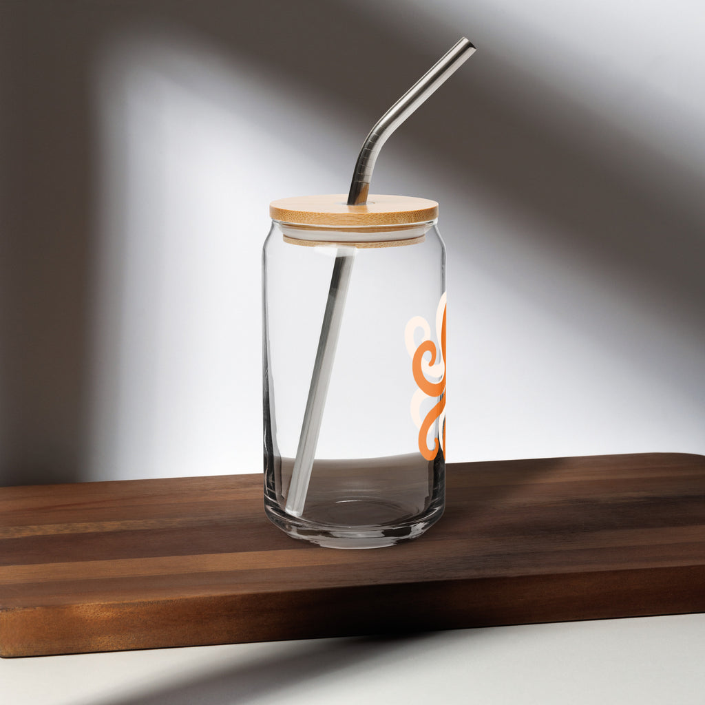 Can-shaped glass