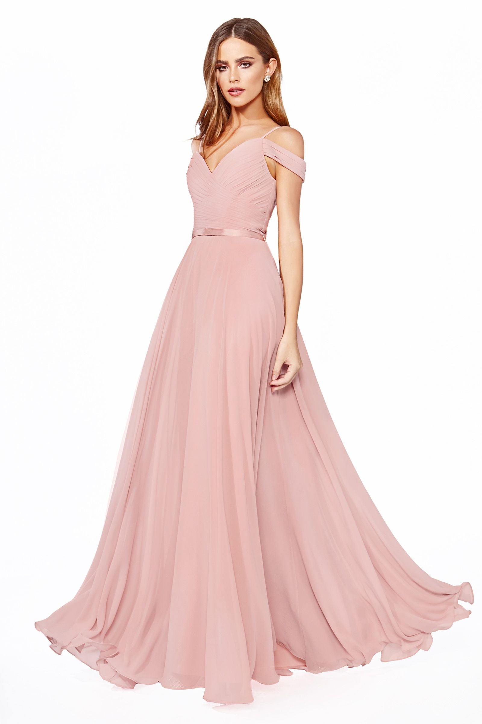 A-Line Chiffon Dress-2