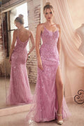 Sequin Fitted Gown-1