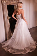 Strapless Bridal Ball Gown-3
