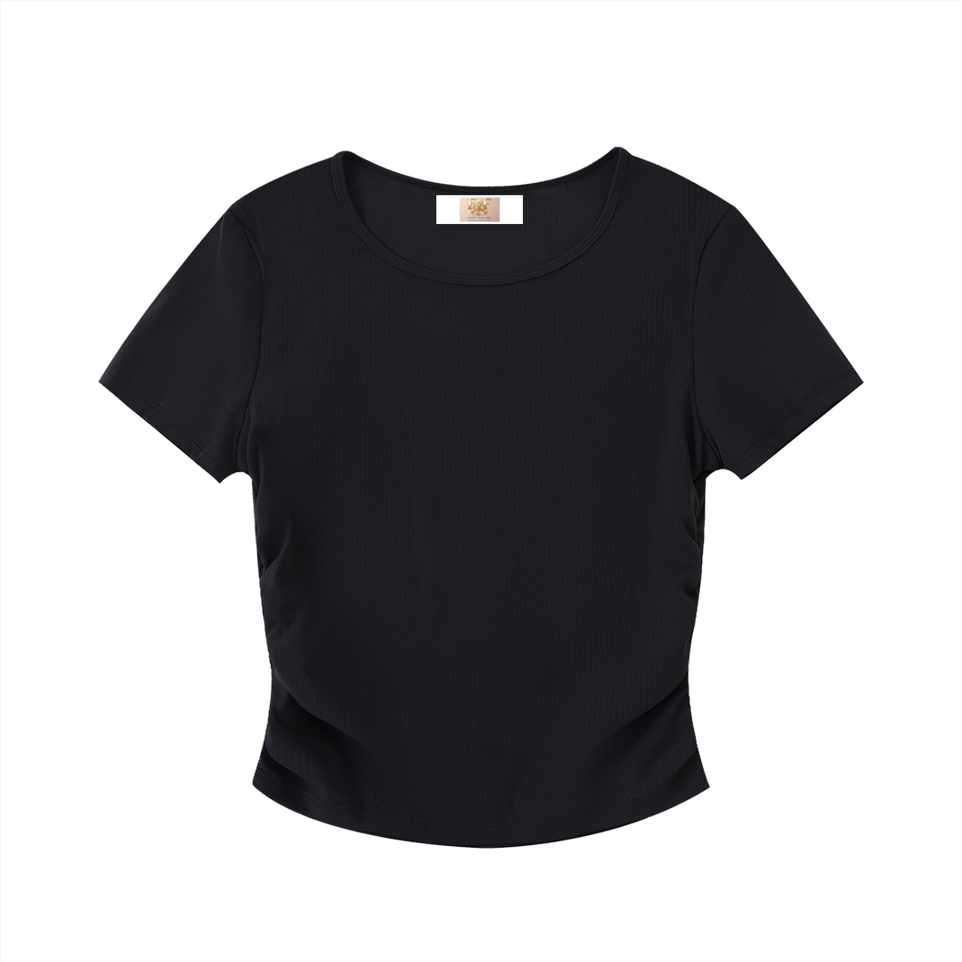 Ruched Bodycon Crop Top