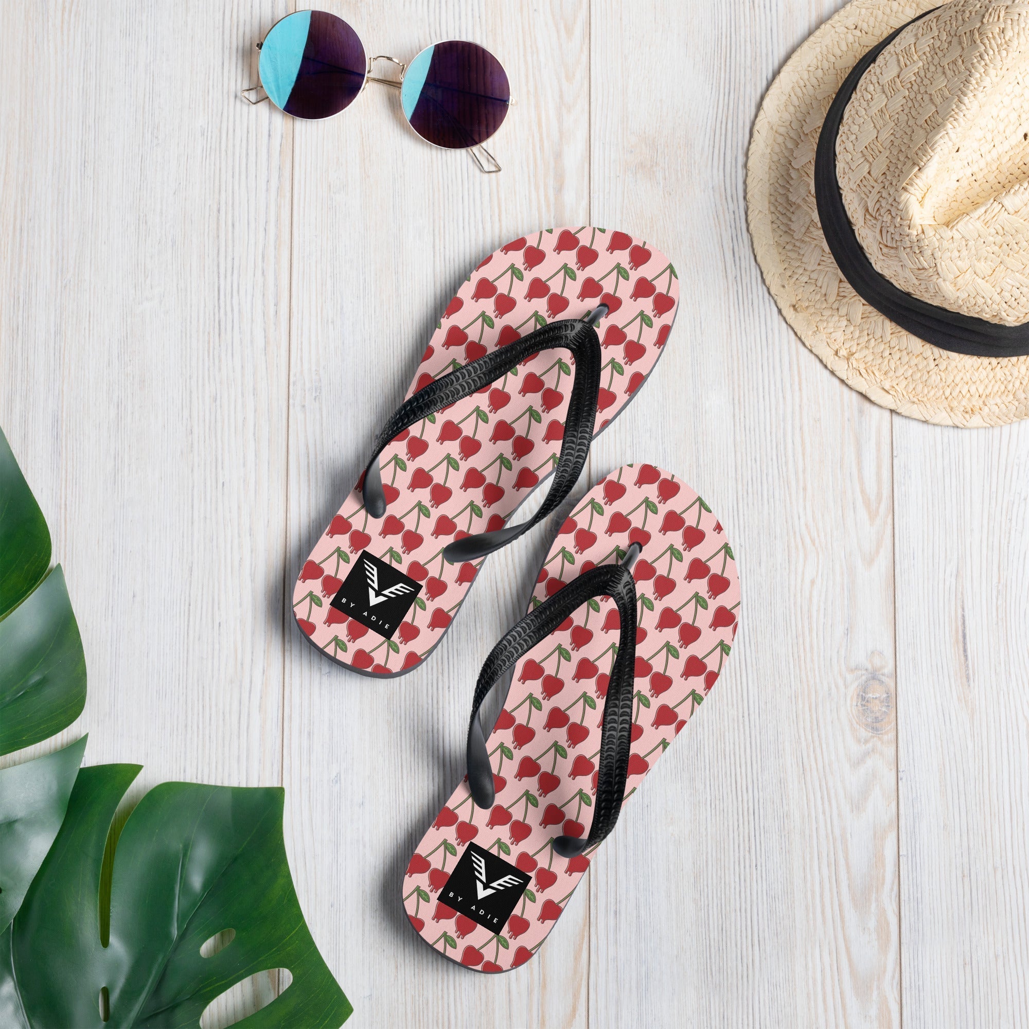 Cherry Delight Signature Flip Flops