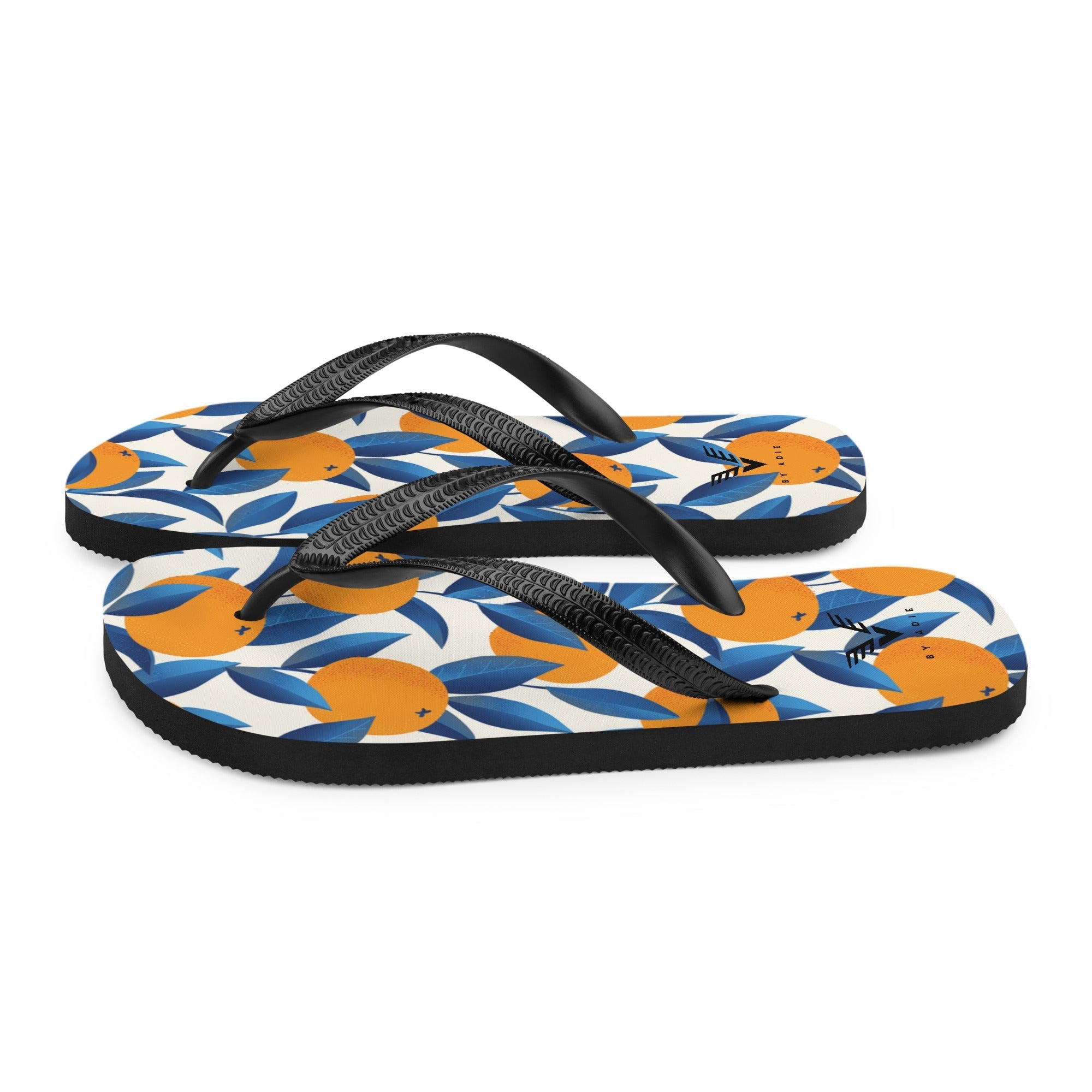 Citrus Oasis Flip Flops