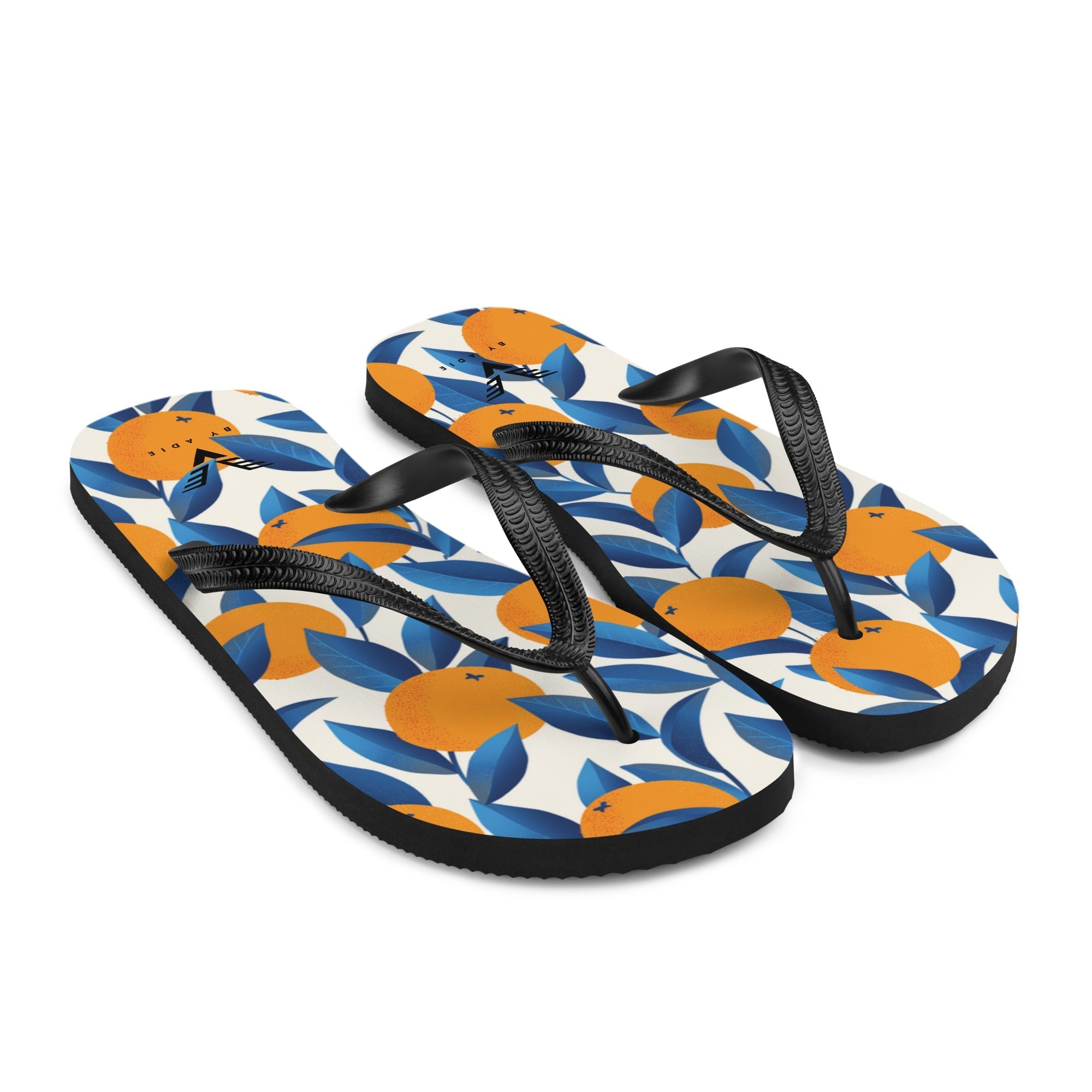 Citrus Oasis Flip Flops