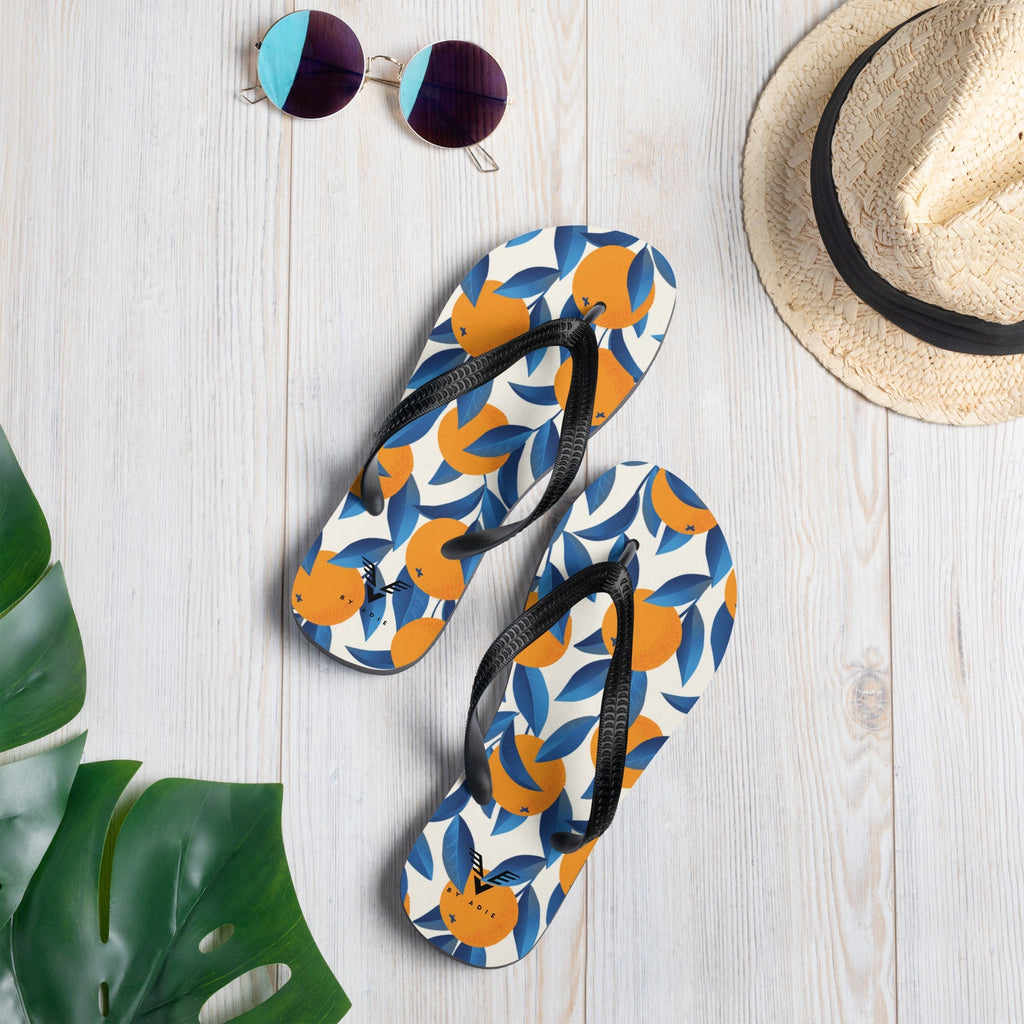 Citrus Oasis Flip Flops