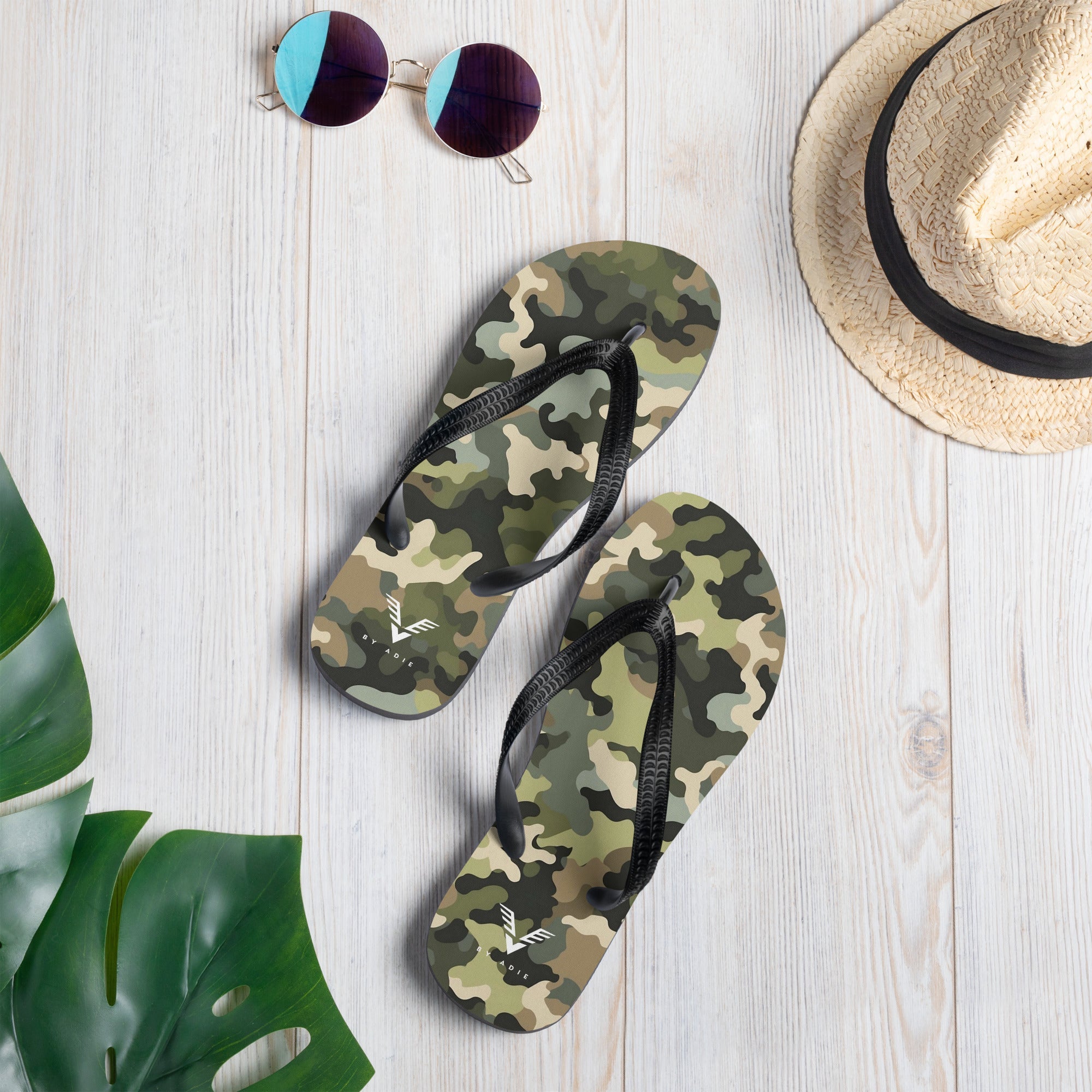 Classic Camo Luxe Flip Flops