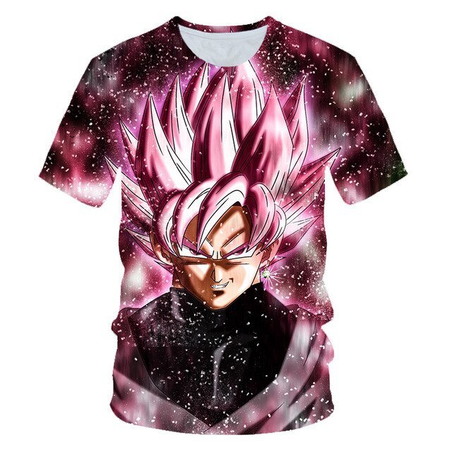 Cool Goku Dragon Ball Z 3d T Shirt Summer Hipster Short Sleeve Tee Tops Men/Women Anime DBZ Harajuk T-Shirts Homme Boys T shirt-12