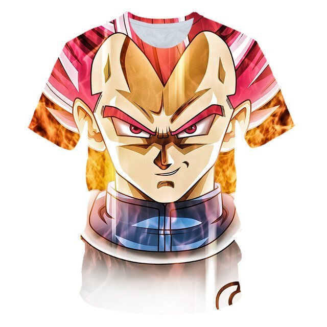 Cool Goku Dragon Ball Z 3d T Shirt Summer Hipster Short Sleeve Tee Tops Men/Women Anime DBZ Harajuk T-Shirts Homme Boys T shirt-10