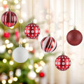 Radiant Red: 30 Exquisite Christmas Ball Ornaments for Your Tree