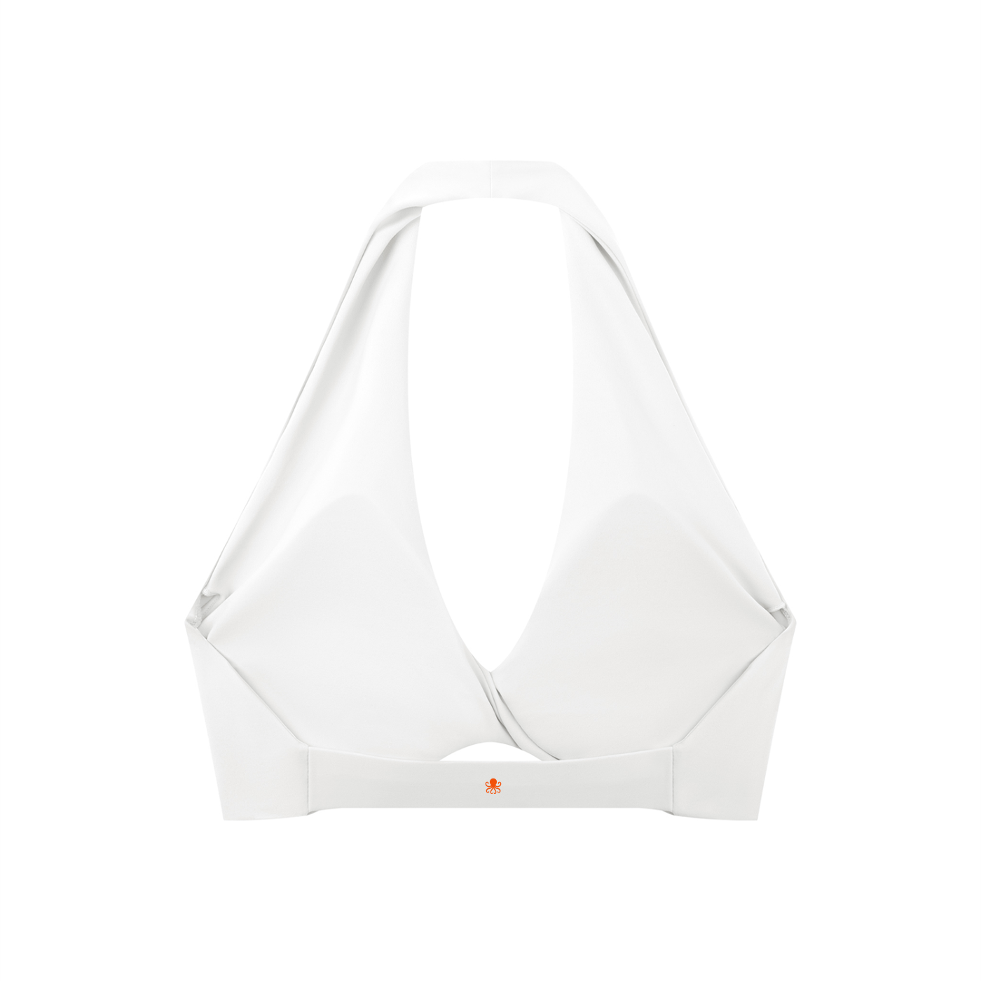 Women's Pleated Halter Sports Bra