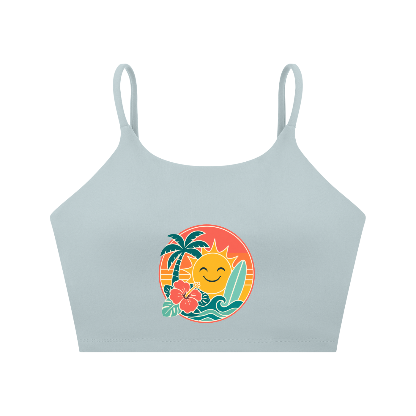 Spaghetti Strap Yoga Sports Bra