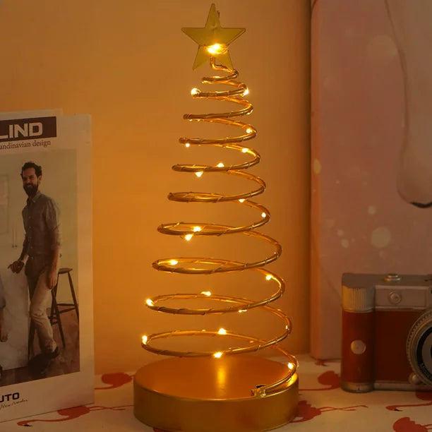 Radiant Christmas: Crystal Tree Nightlight