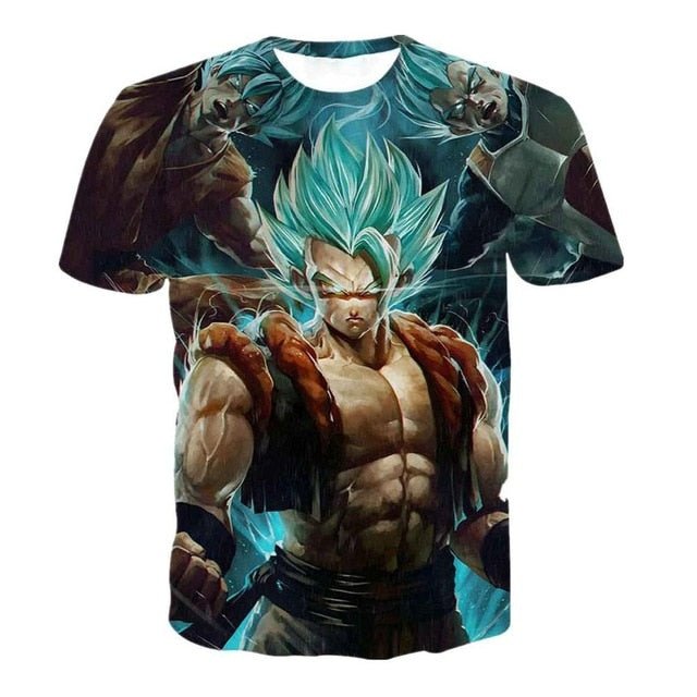 Dragon Ball DBZ Bulma Super Saiyan Vegeta T-shirt 3D Men Women Anime Kid Goku Goten Gohan T shirt Harajuku Summer Tee Shirts-3