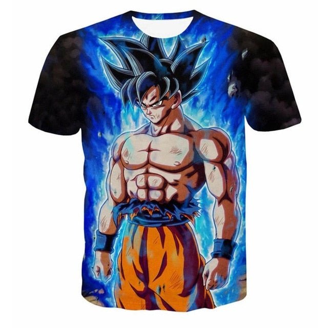 Dragon Ball DBZ Bulma Super Saiyan Vegeta T-shirt 3D Men Women Anime Kid Goku Goten Gohan T shirt Harajuku Summer Tee Shirts-10