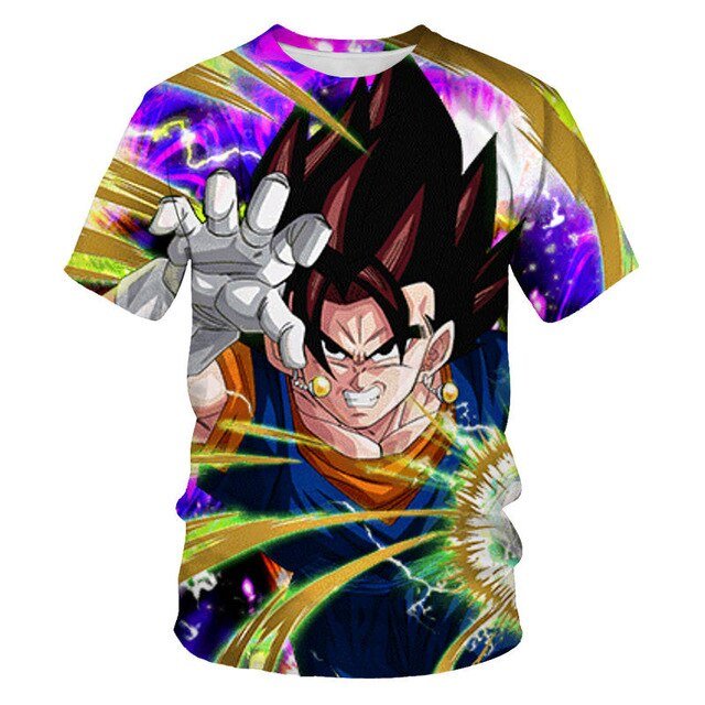 Dragon Ball T Shirt Men Summer Dragon Ball Z super Son Goku Slim Fit Cosplay 3D T-Shirts Vegeta Cool Anime Style Tshirt Homme-3