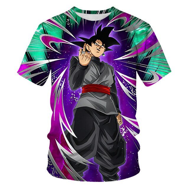 Dragon Ball T Shirt Men Summer Dragon Ball Z super Son Goku Slim Fit Cosplay 3D T-Shirts Vegeta Cool Anime Style Tshirt Homme-5