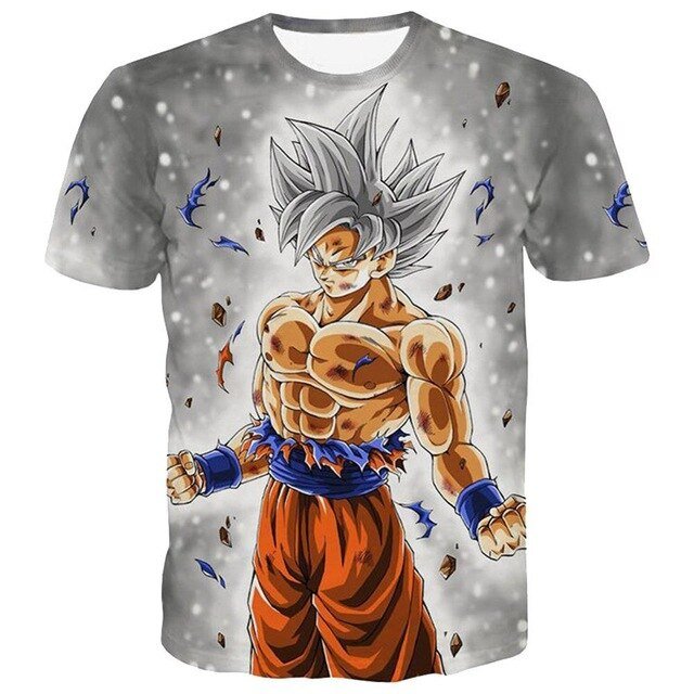 Dragon Ball Z 3D T Shirt Men Summer Top super son goku Funny T-Shirts anime vegeta DragonBall Tshirt Summer cartoon print Tops-11