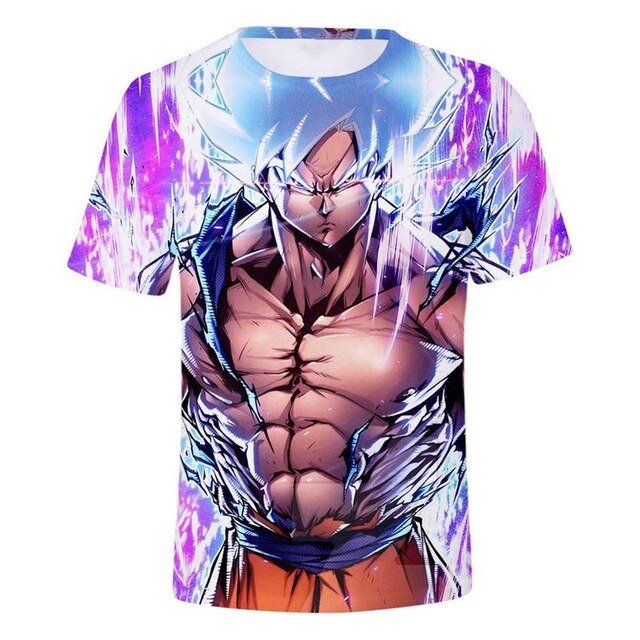 Dragon Ball Z 3D T Shirt Men Summer Top super son goku Funny T-Shirts anime vegeta DragonBall Tshirt Summer cartoon print Tops-18