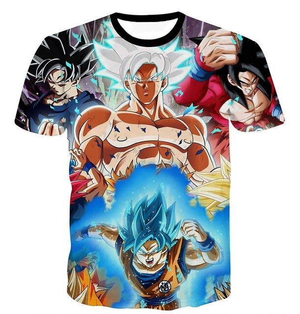 Dragon Ball Z 3D T Shirt Men Summer Top super son goku Funny T-Shirts anime vegeta DragonBall Tshirt Summer cartoon print Tops-6