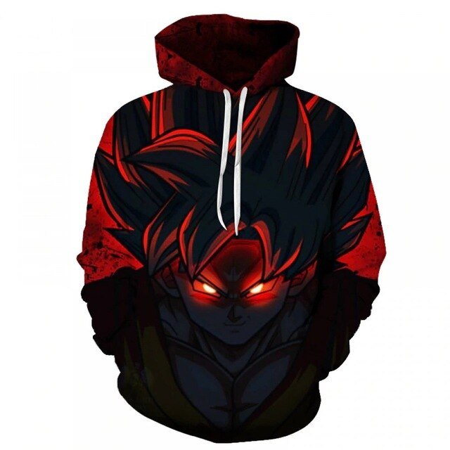 Dragon Ball Z Goku 3D Hoodies Anime Hoodie Unisex 3D Print Fashion Streetwear Hip Hop Punk Hoodies Harajuku Hooded Plus Size-8