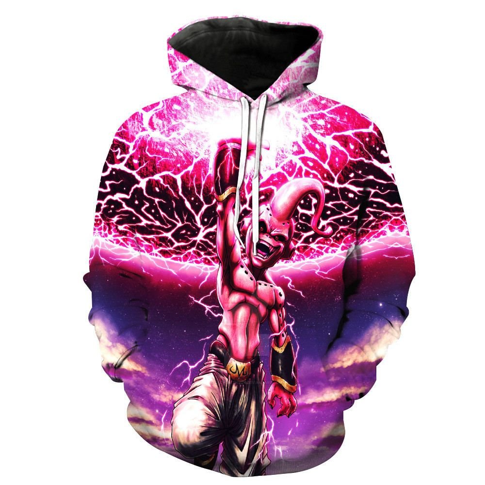 Dragon Ball Z Goku Anime 3D Print Hoodies Sweatshirts Harajuku Cartoon Hooded Women/Men long sleeve hip hop streetwear Clothes-1