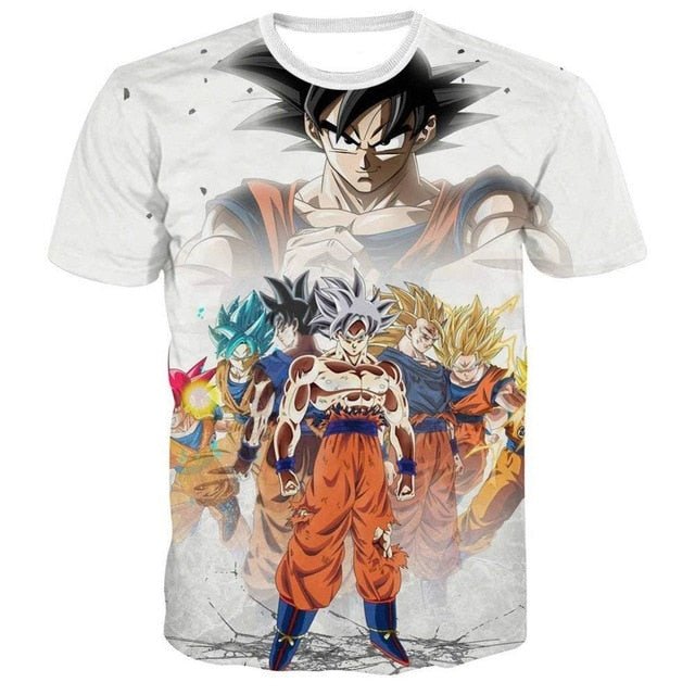 Dragon Ball Z Goku Black Vegeta 3D T-shirt Men 2019 Summer Anime T shirt O-Neck Tshirt Casual Brand Dragonball Tops Tee-20