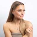 Diamonfire Teardrop and Pave Surround Ring-2
