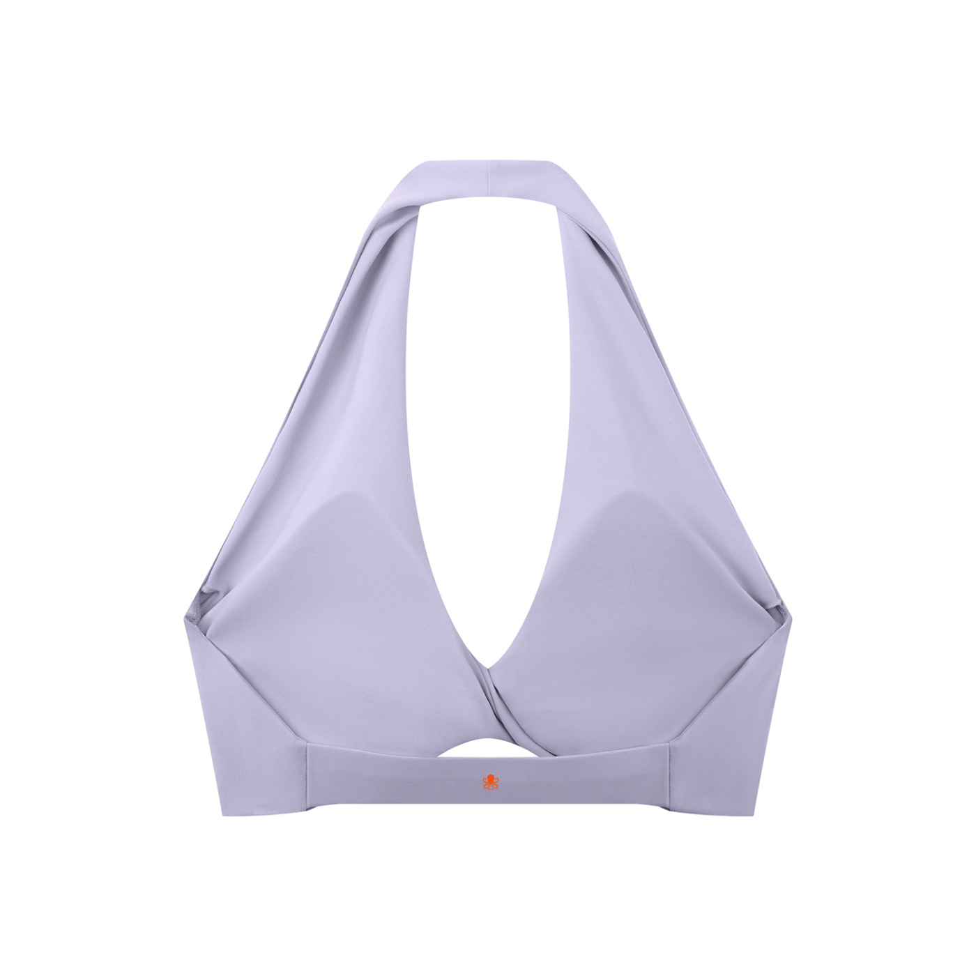 Women's Pleated Halter Sports Bra