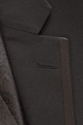 "Edge" Black Tuxedo Jacket Notch (Separates)-0