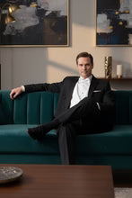 "Edward" Black Tuxedo Tailcoat-4