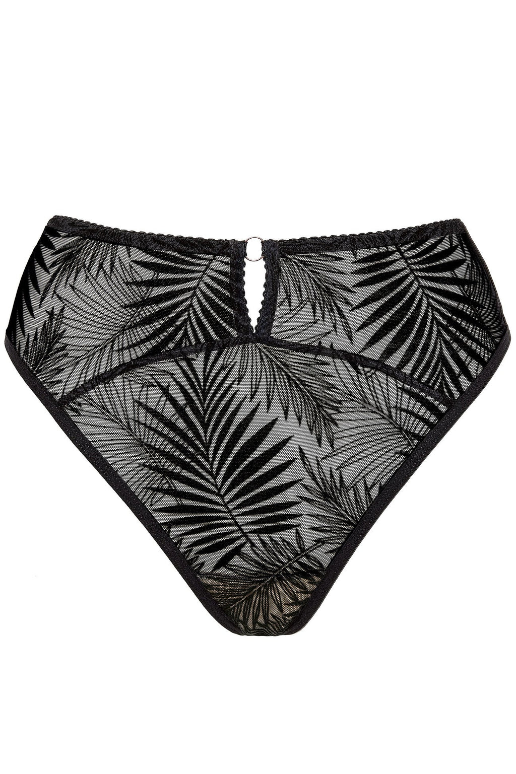 Sheer Mesh Brazilian Thong Panty Gorteks Mare-3