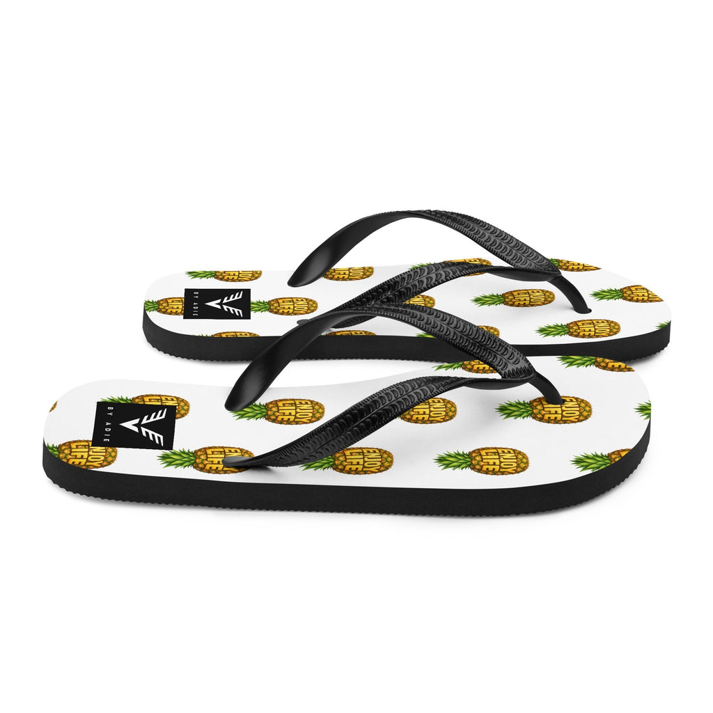 Enjoy Life Pineapple Flip Flops