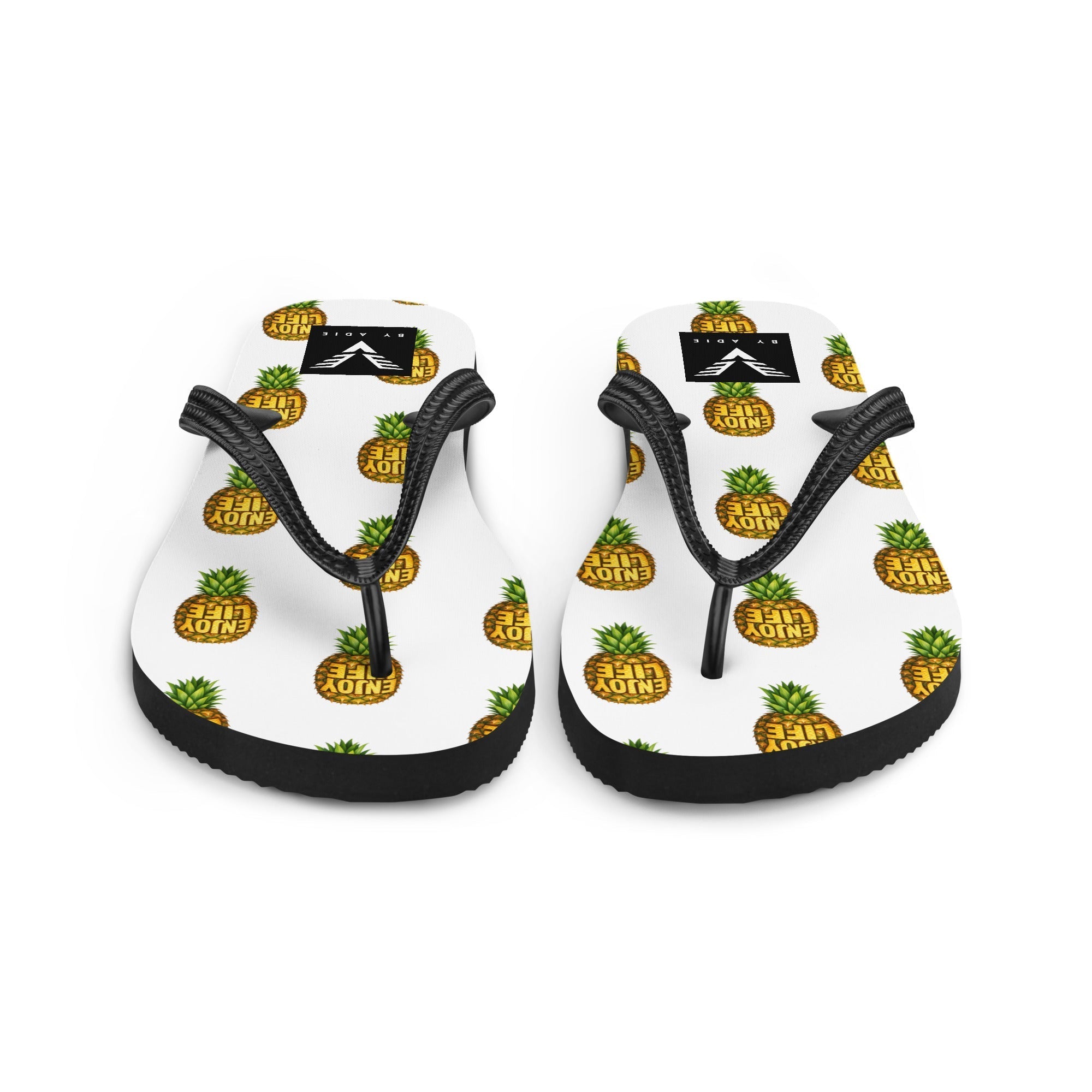 Enjoy Life Pineapple Flip Flops