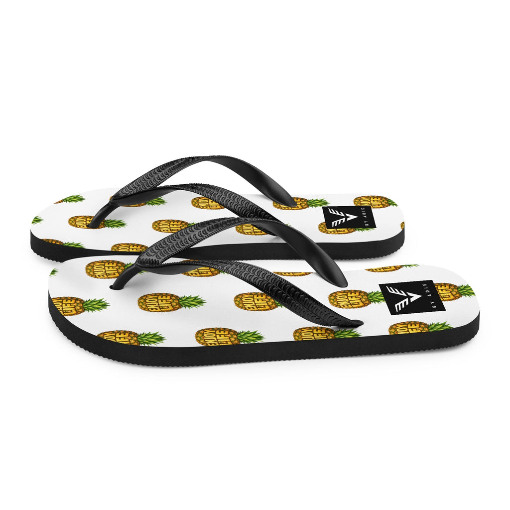 Enjoy Life Pineapple Flip Flops